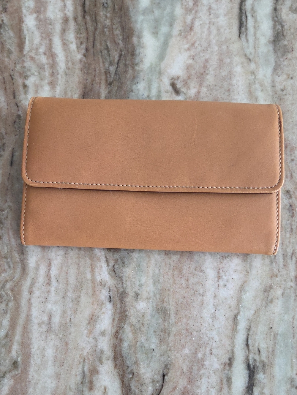 Coach Tan Leather Wallet Vintage 71kg